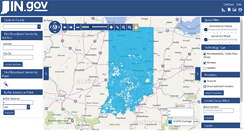 Desktop Screenshot of indianabroadbandmap.com